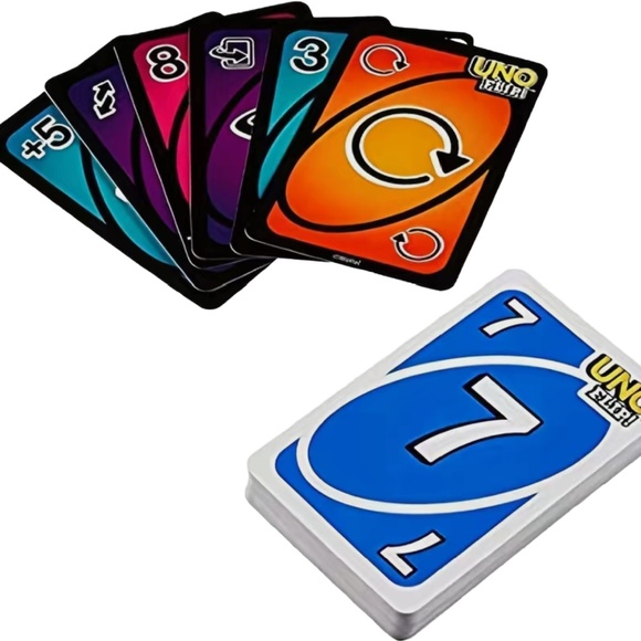 Mattel UNO Flip! Double-Sided Card Family Game for 2-10 Players Age 7+ NEW - Picture 6 of 7